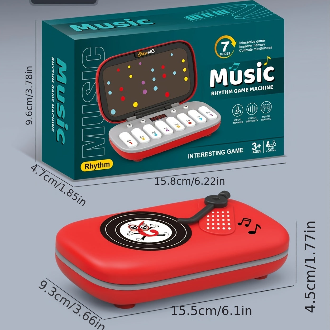 BeatPad Pro: LED Music Learning Toy for Kids