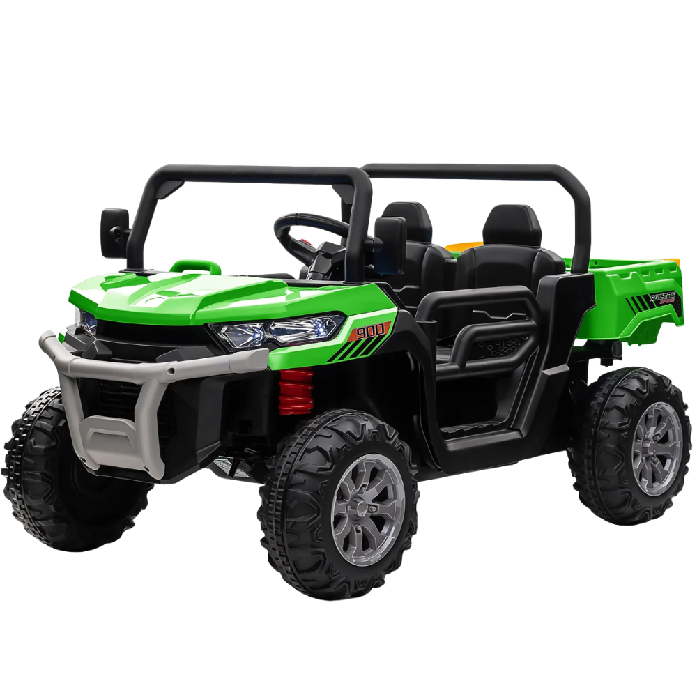 24V Ride-On UTV Truck with Dump Bed | 2-Seater