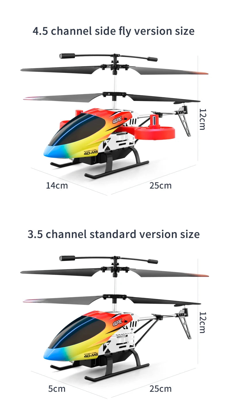 Metal RC Helicopter with Altitude Hold