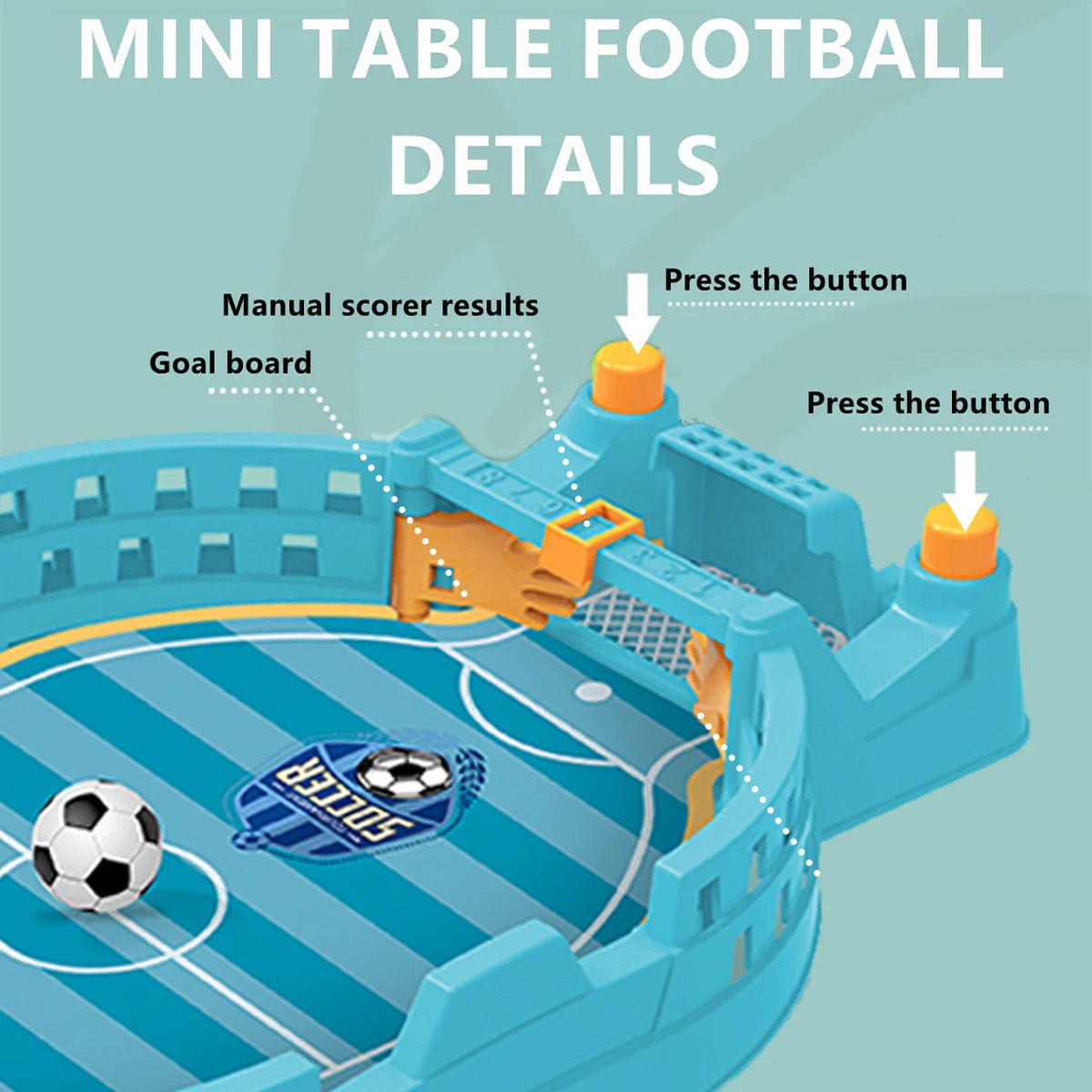 Desktop Soccer Game for Two Players