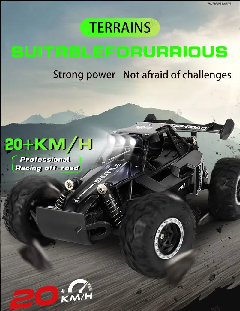 Fast RC Monster Truck | 1:16 Scale, 20KM/H