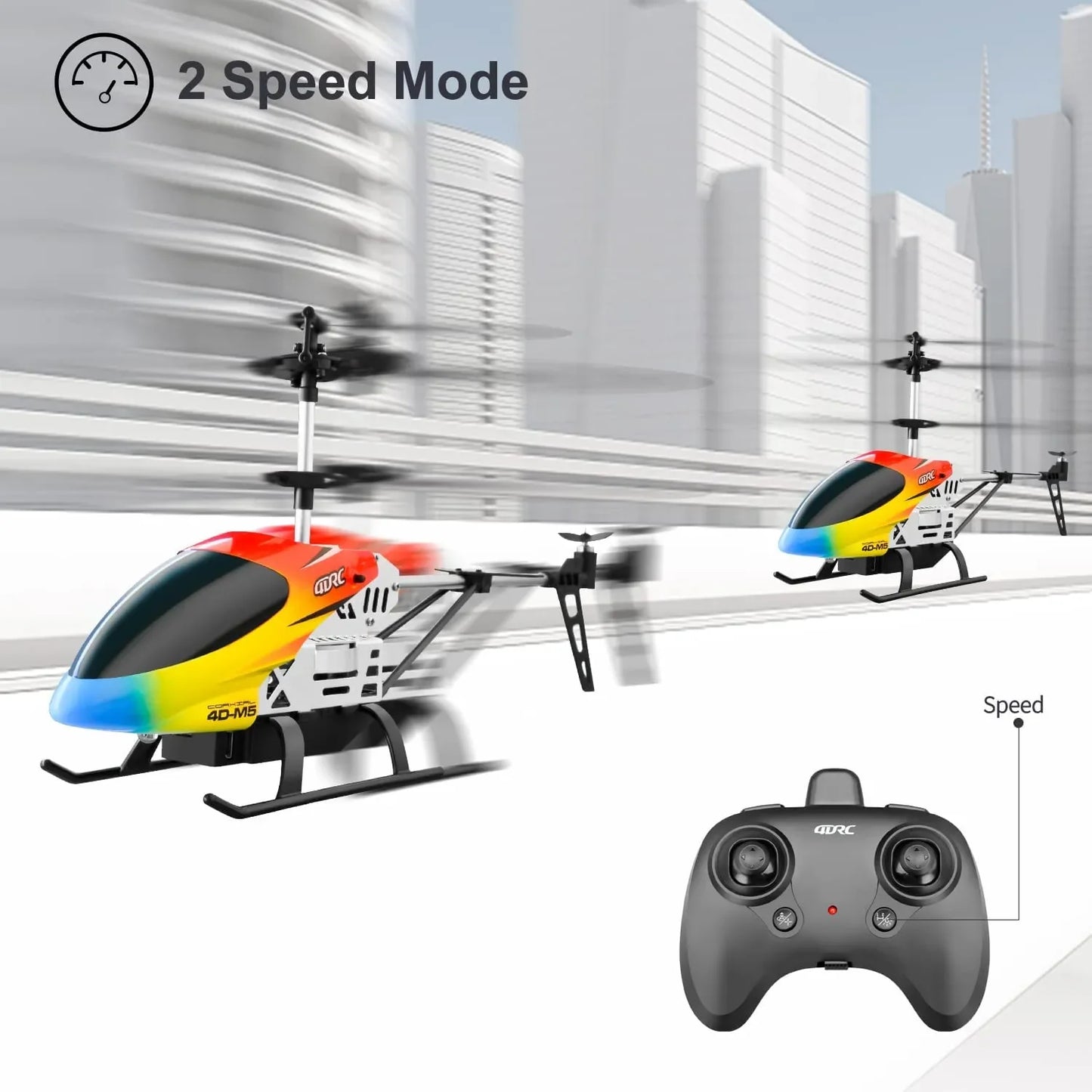 Metal RC Helicopter with Altitude Hold