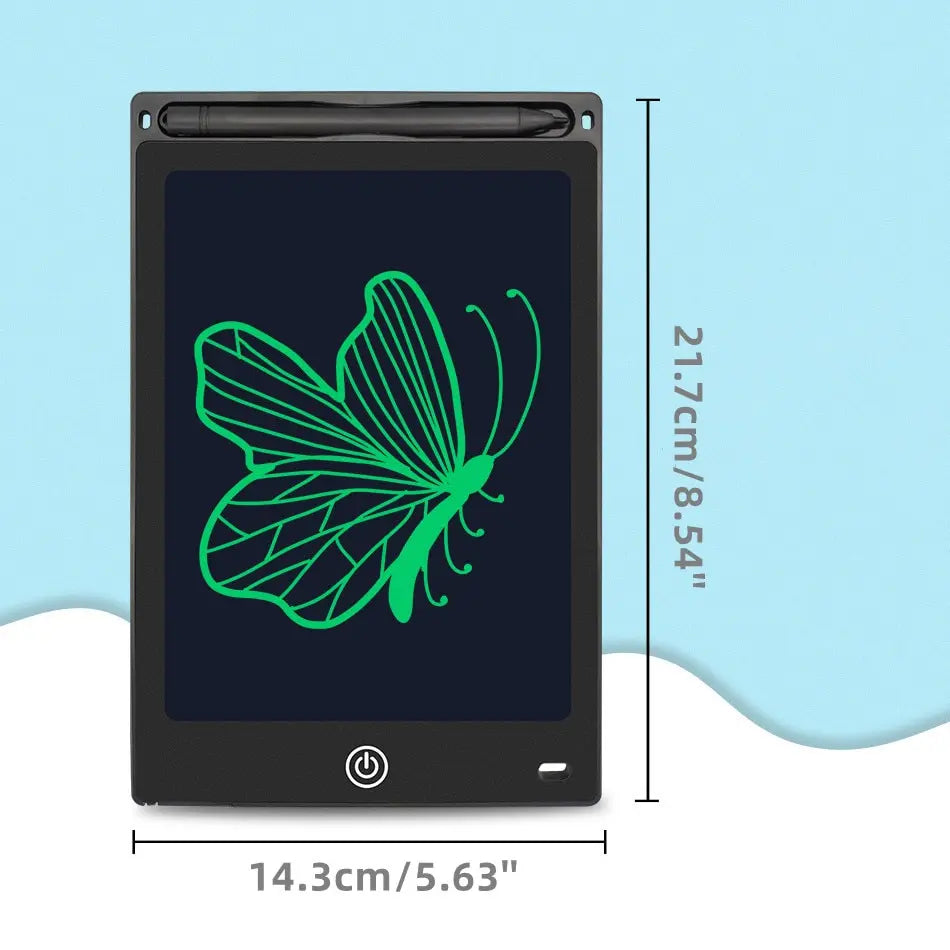 8.5-Inch LCD Drawing Tablet for Kids – Reusable Doodle Pad
