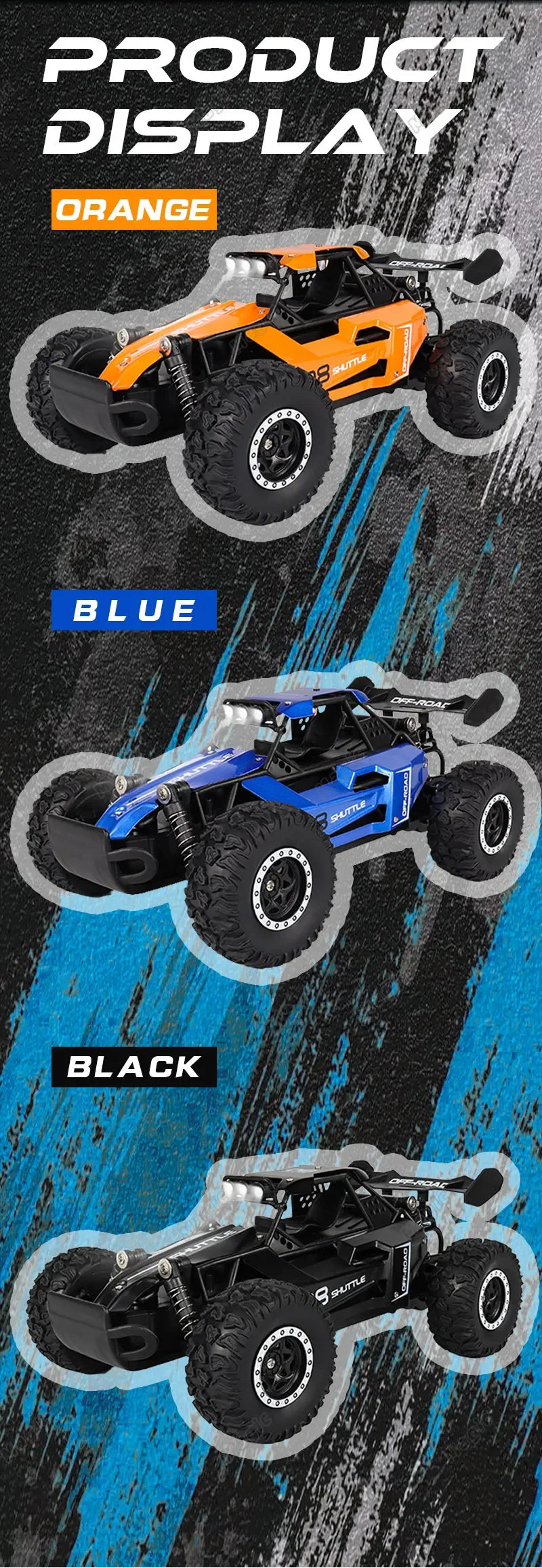 Fast RC Monster Truck | 1:16 Scale, 20KM/H