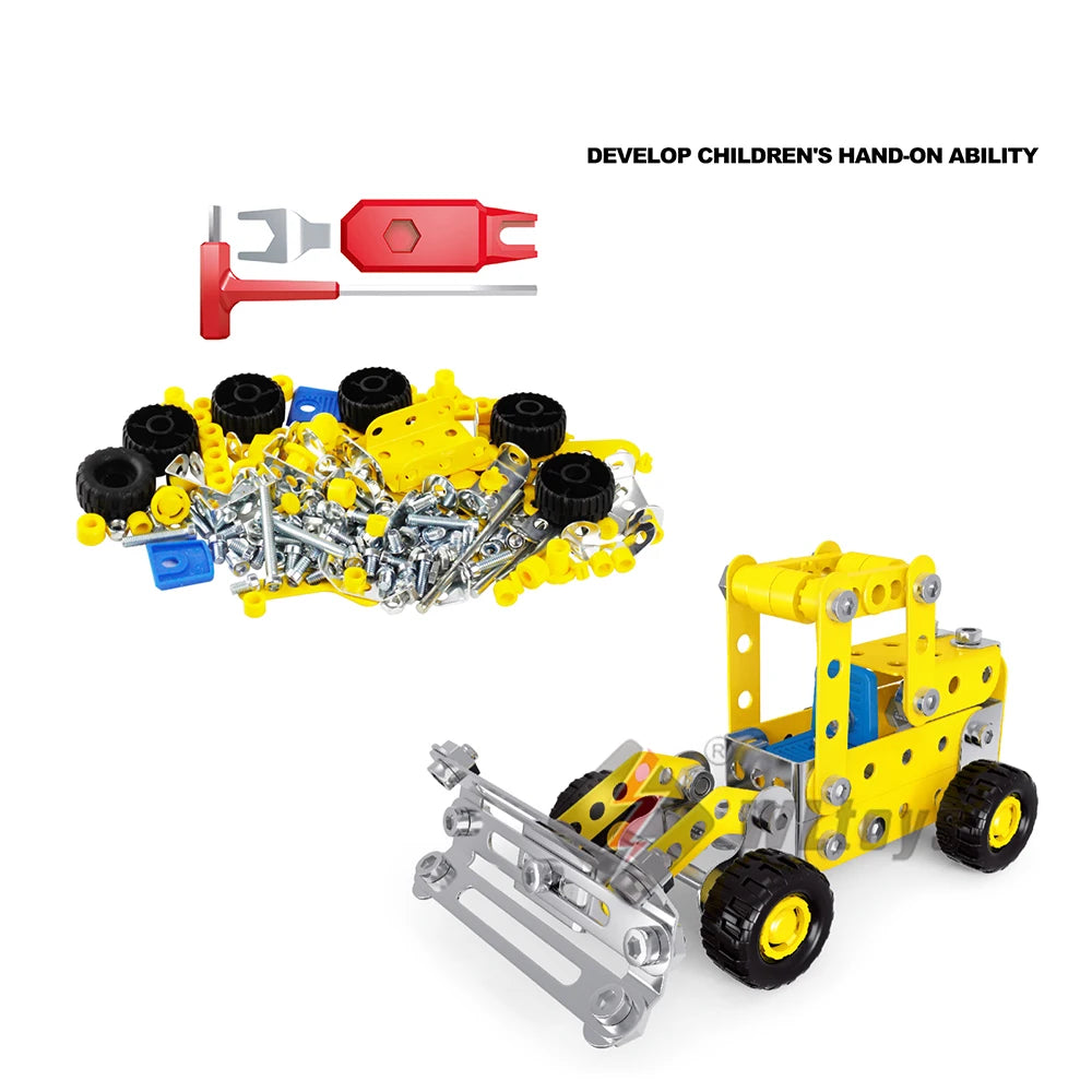 180-Piece Vehicle Construction Set