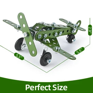 166-Piece Tank Construction Erector Set