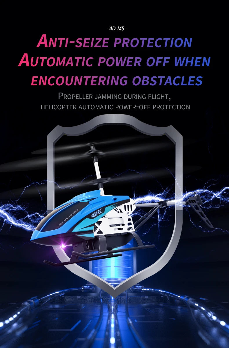 Metal RC Helicopter with Altitude Hold