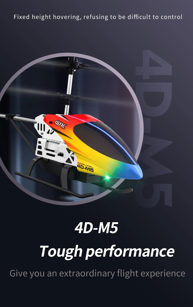 Metal RC Helicopter with Altitude Hold