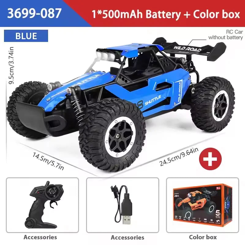 Fast RC Monster Truck | 1:16 Scale, 20KM/H