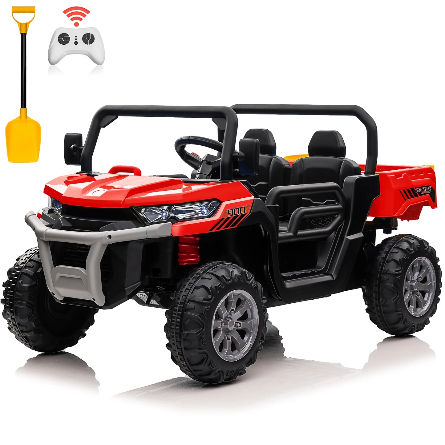 24V Ride-On UTV Truck with Dump Bed | 2-Seater