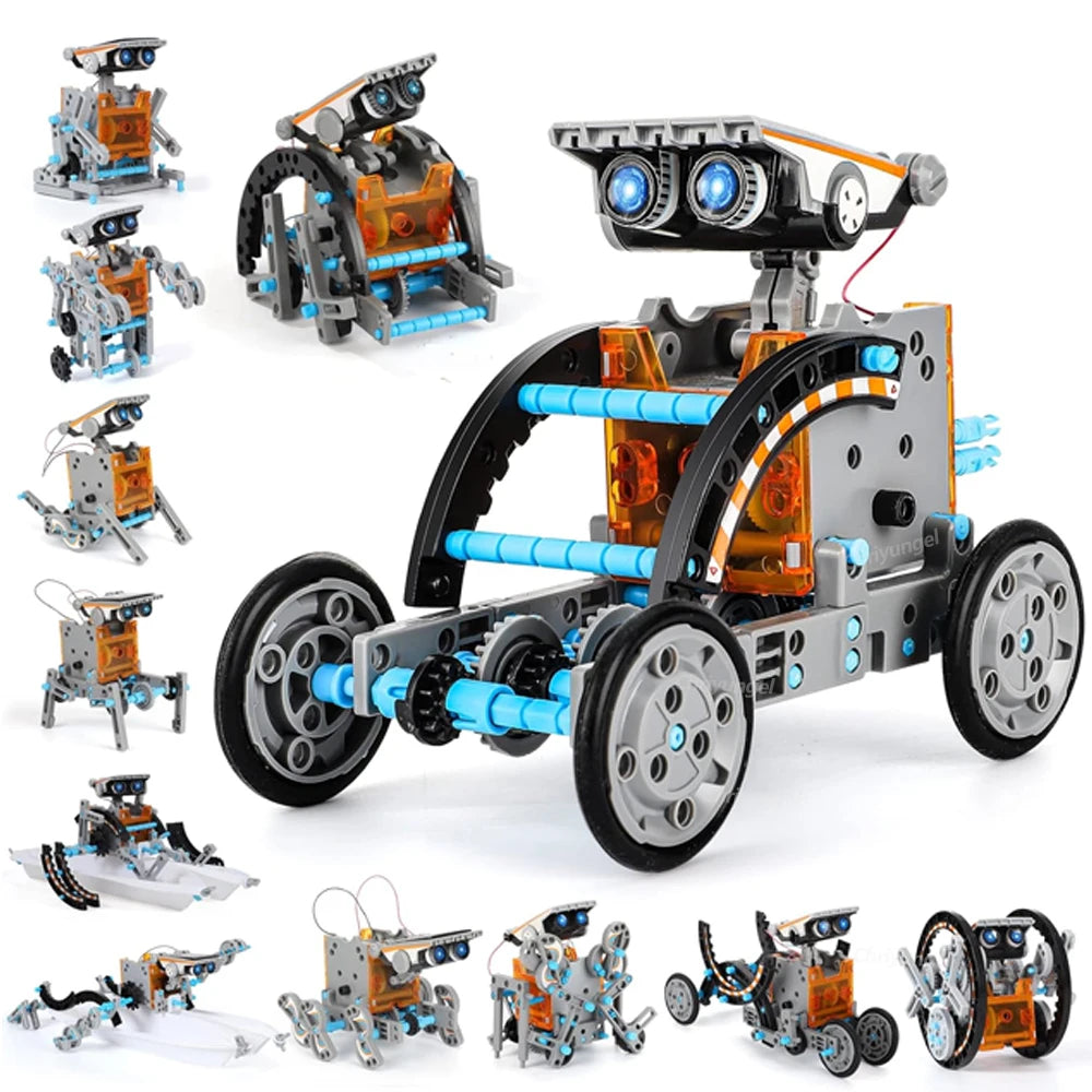 13-in-1 Solar Robotics Kit for Kids