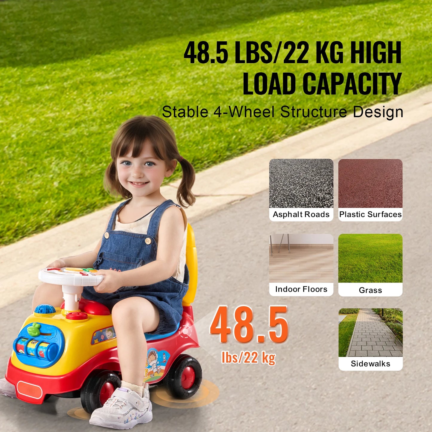 Baby Push Car Ride-On