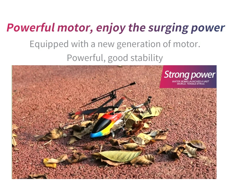 Metal RC Helicopter with Altitude Hold