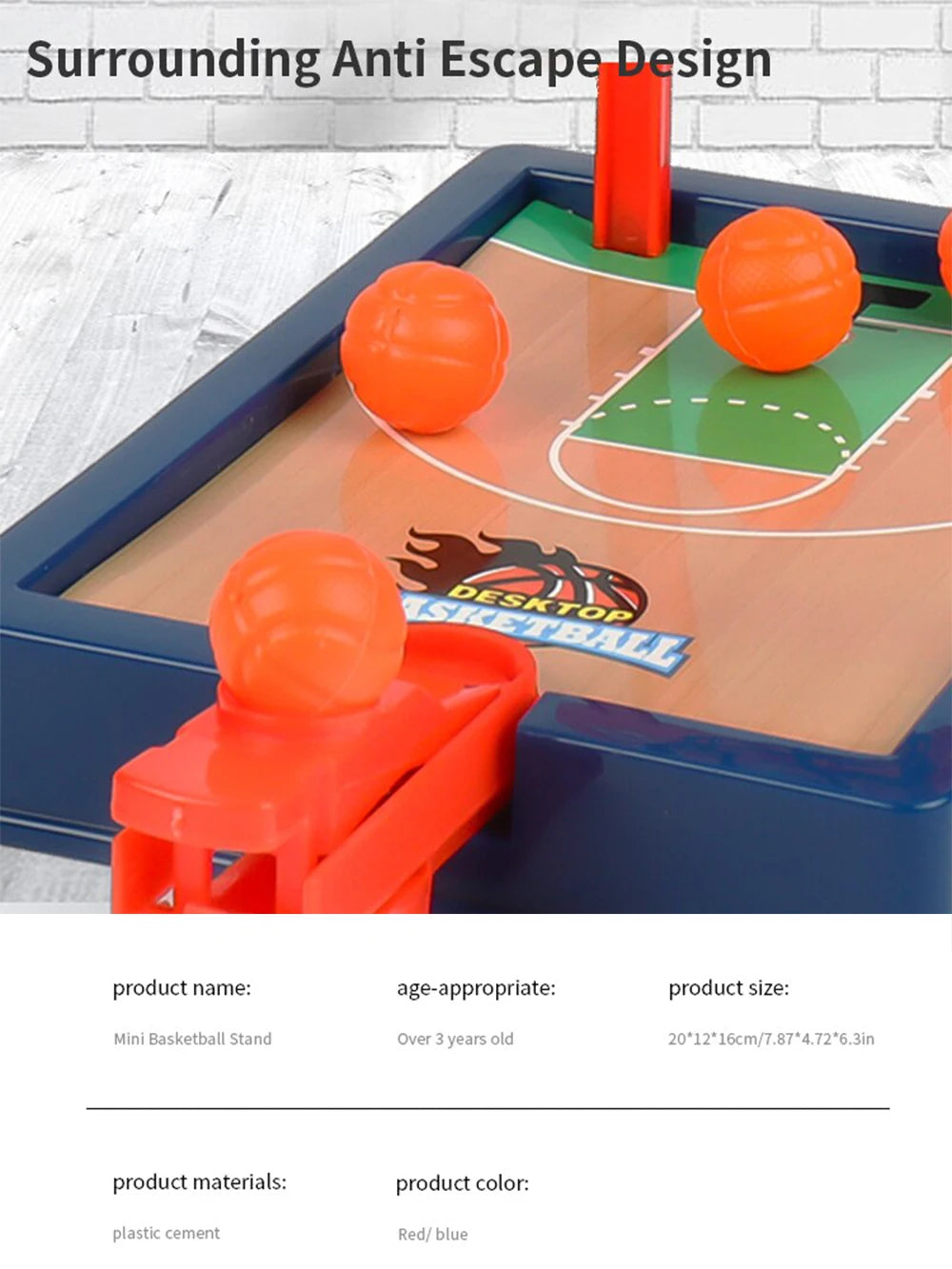Tabletop Basketball Shooting Game