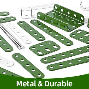 166-Piece Tank Construction Erector Set