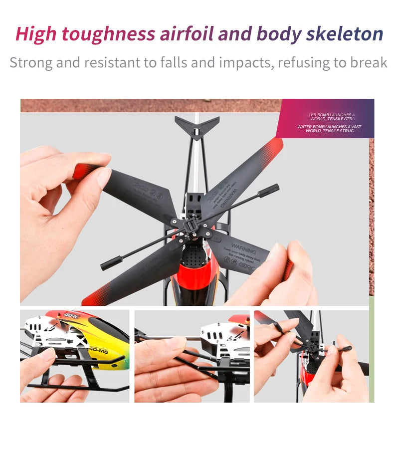 Metal RC Helicopter with Altitude Hold
