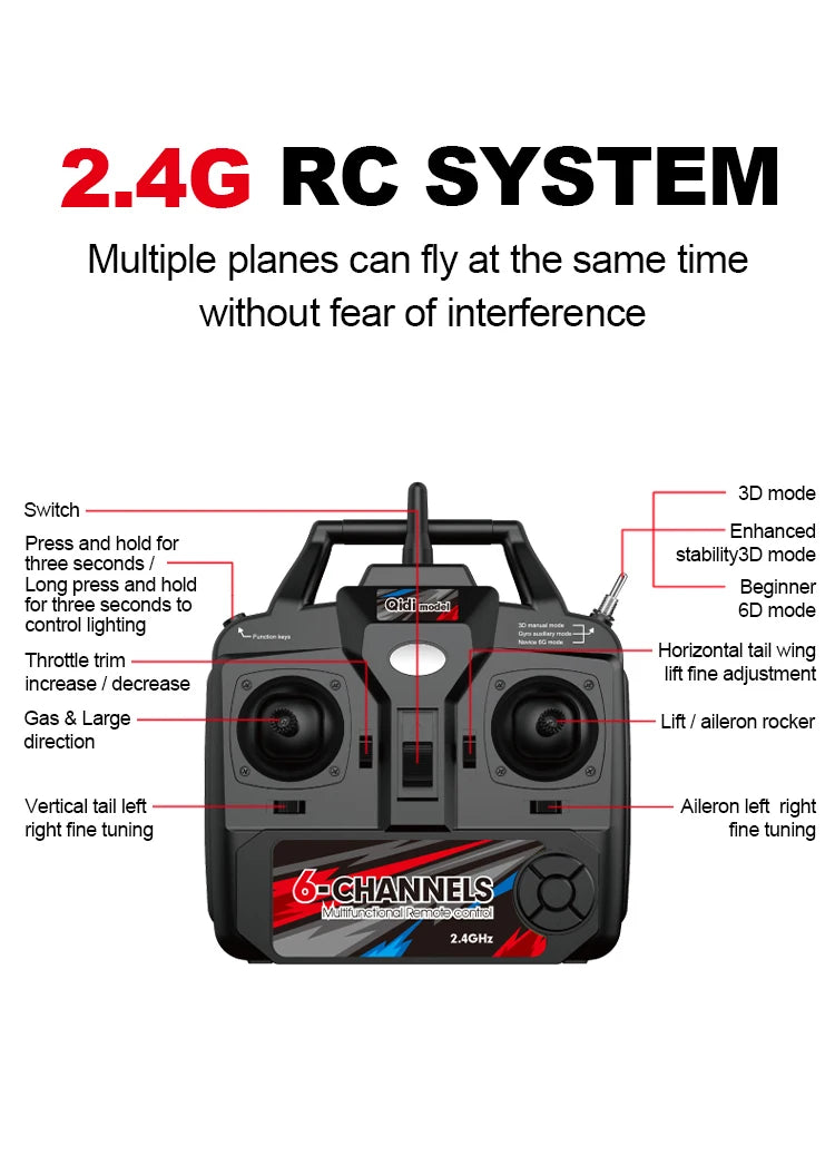 RC Airplane for Adults & Teens