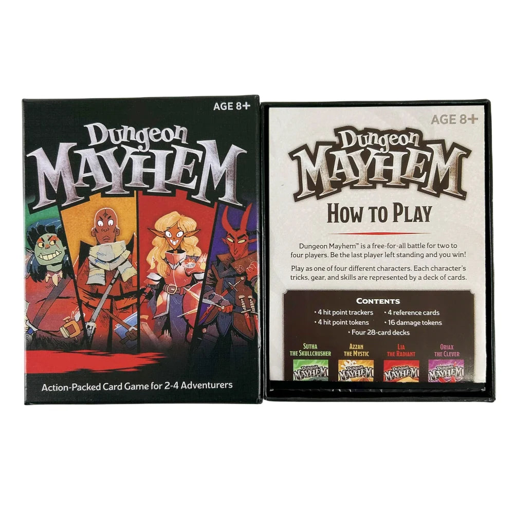 Dungeon Mayhem – Fast D&D Card Battle Game