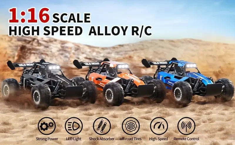 Fast RC Monster Truck | 1:16 Scale, 20KM/H