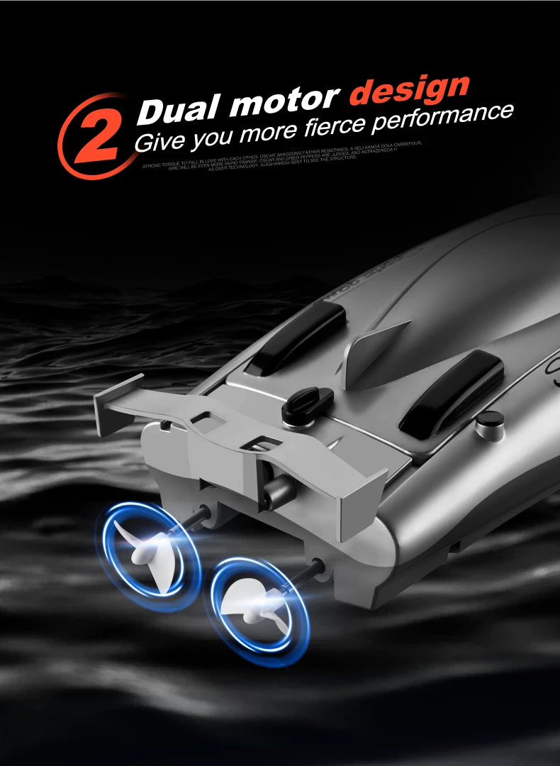 High Speed RC Boat | 30KM/H, Waterproof, RC