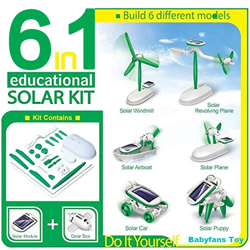 Joylab Solar Assembly Robot Set