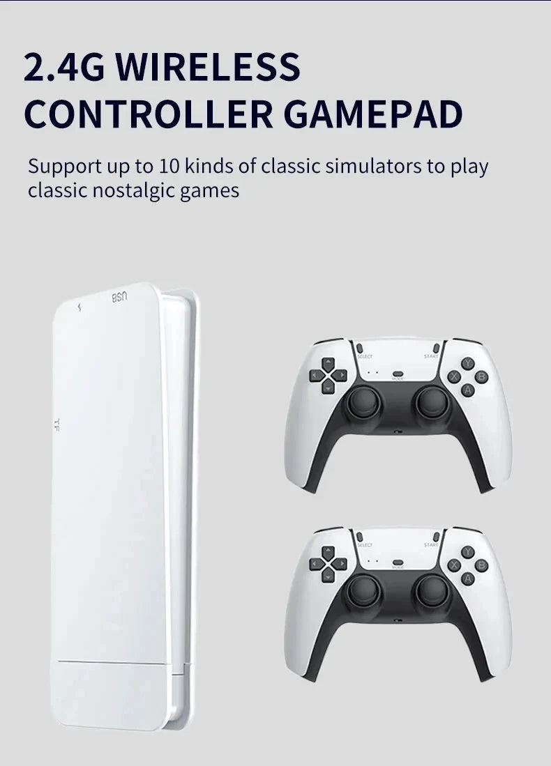Game Stick with Built-In Retro Games