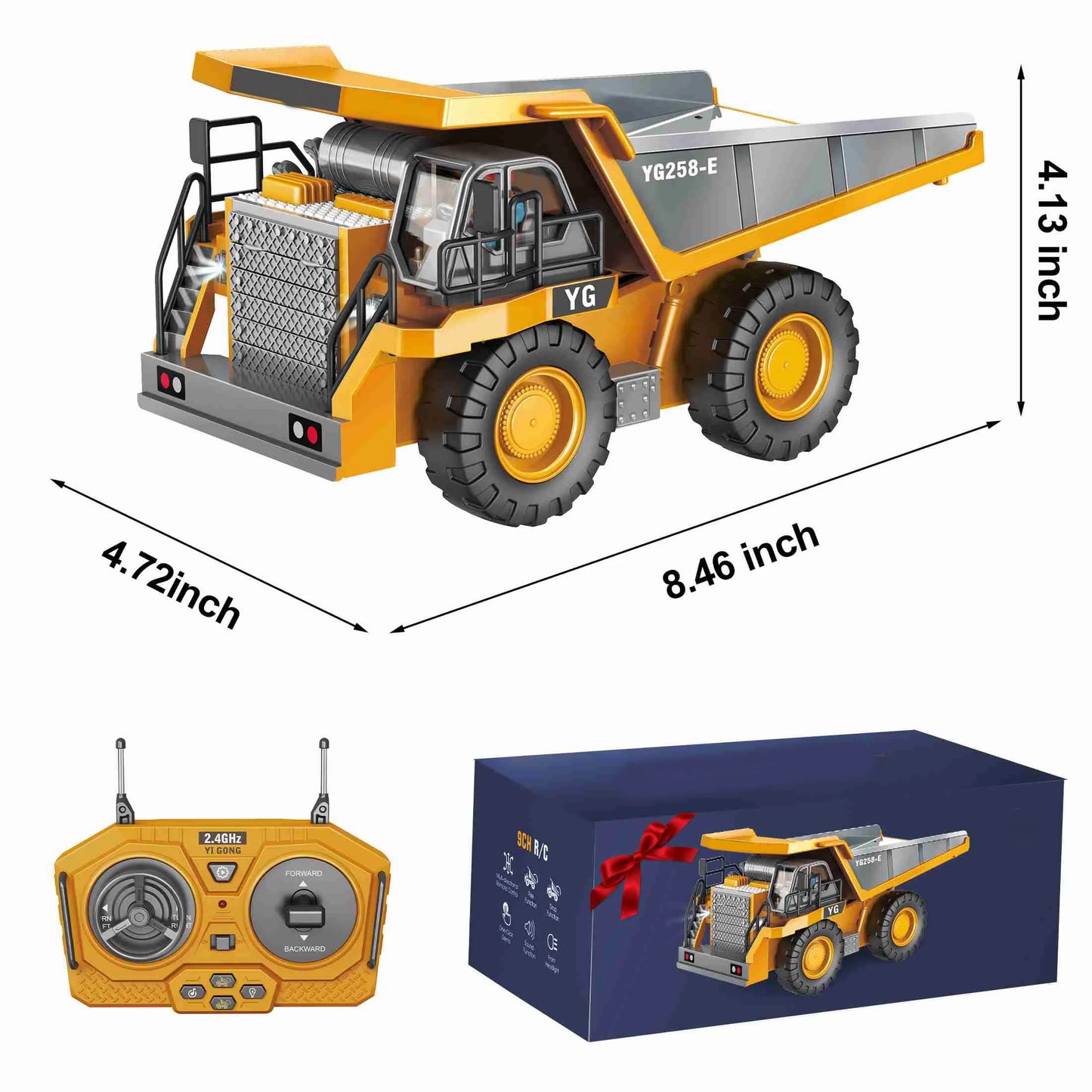 Kids RC Construction Dump Truck