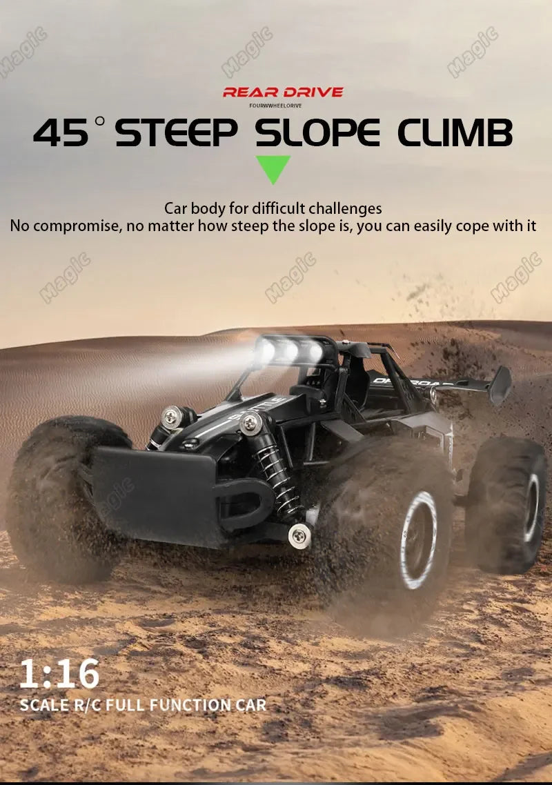 Fast RC Monster Truck | 1:16 Scale, 20KM/H