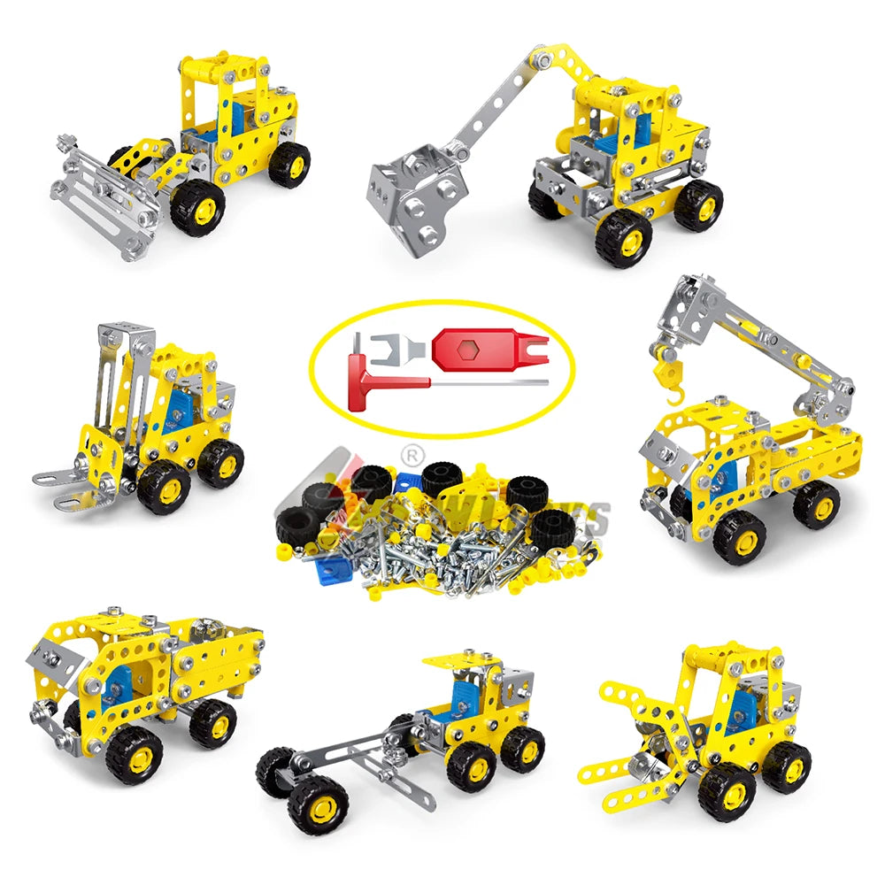 180-Piece Vehicle Construction Set