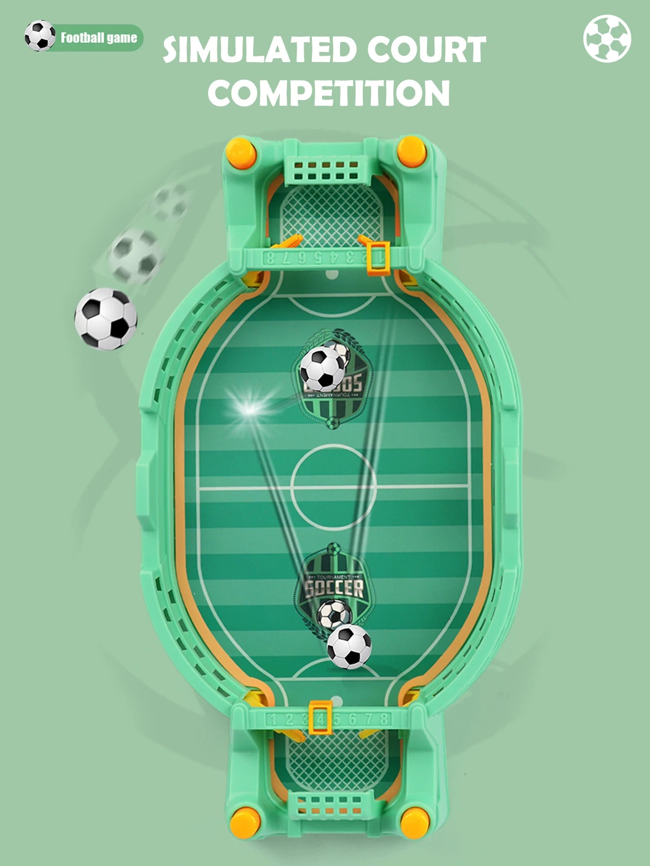 Desktop Soccer Game for Two Players