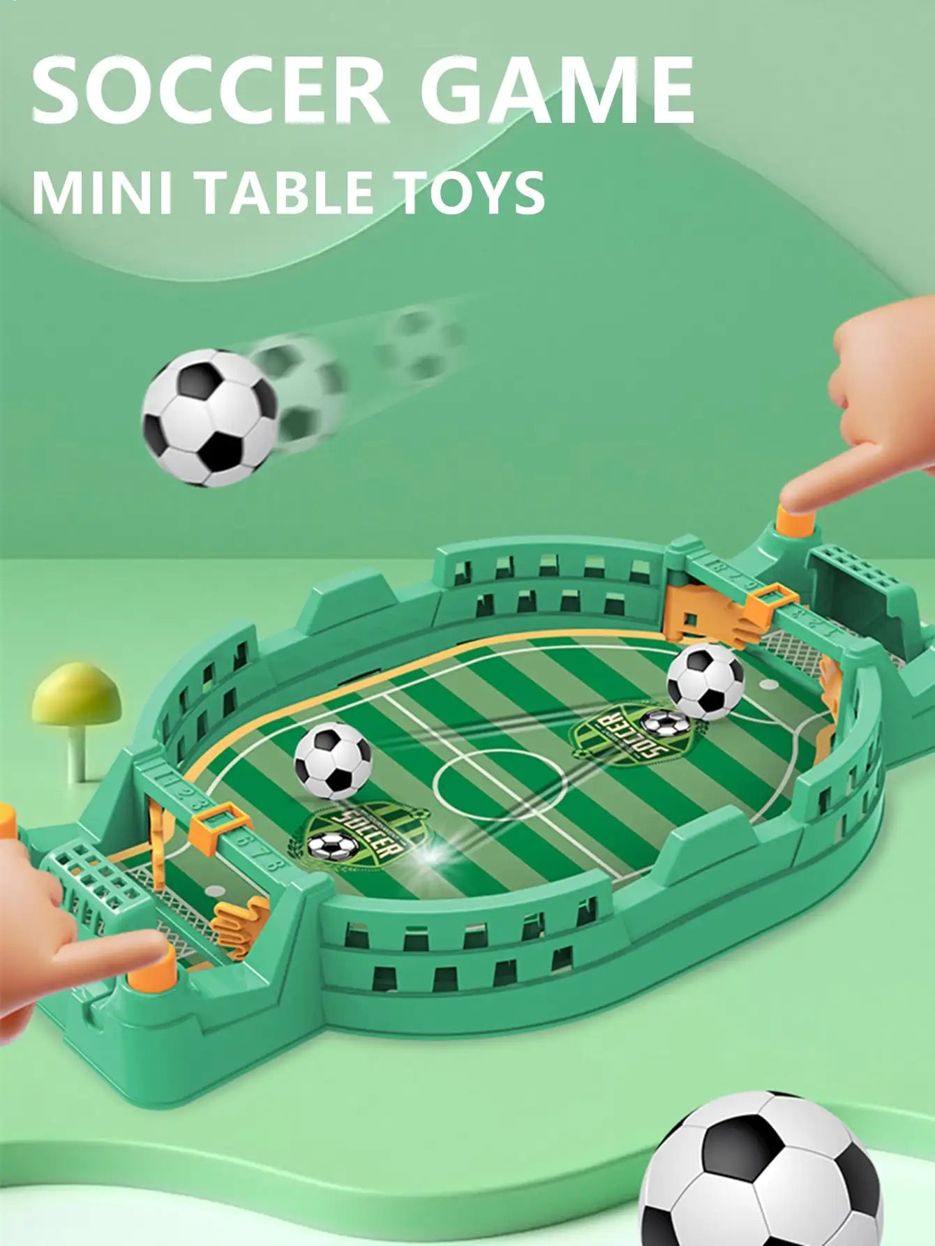 Desktop Soccer Game for Two Players