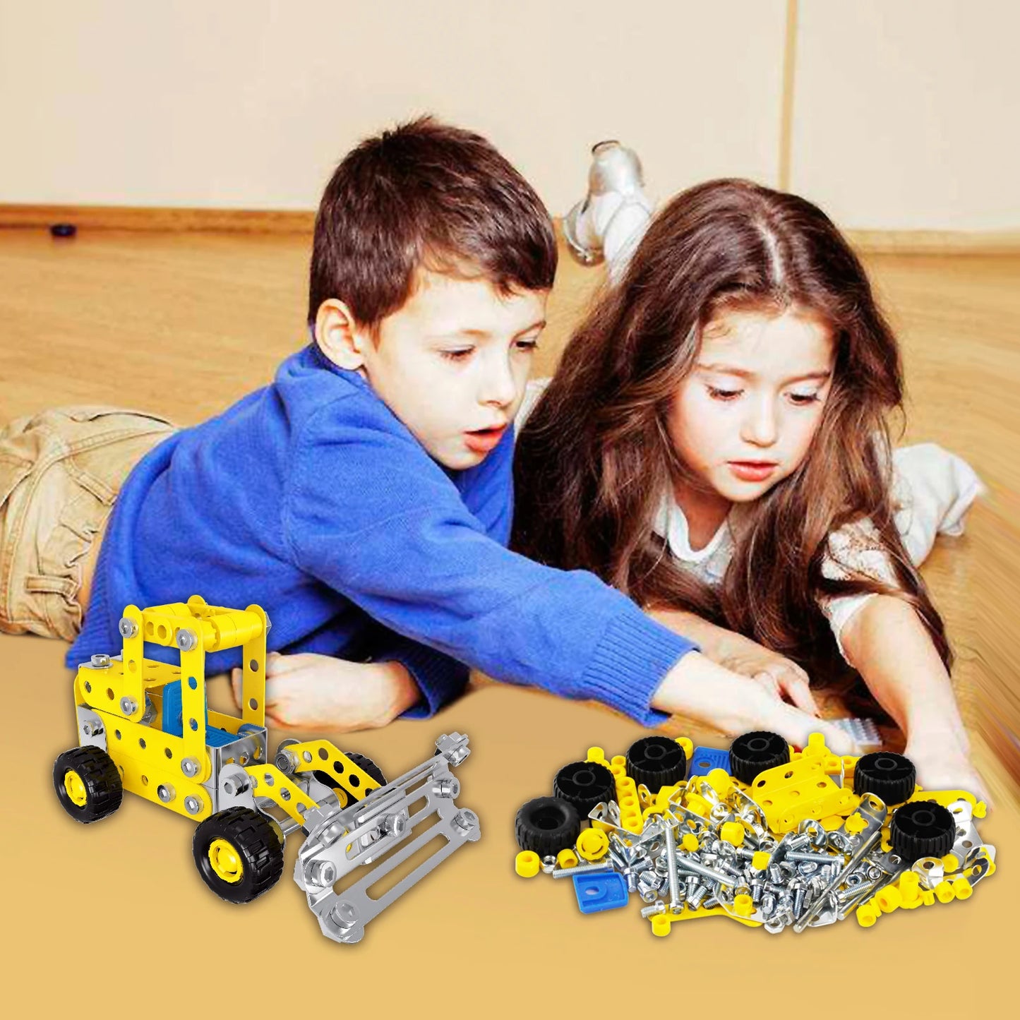 180-Piece Vehicle Construction Set