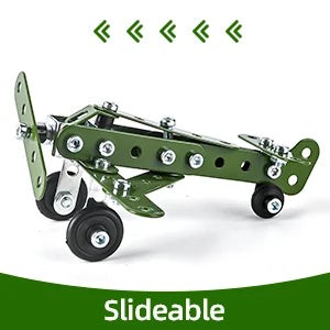 166-Piece Tank Construction Erector Set