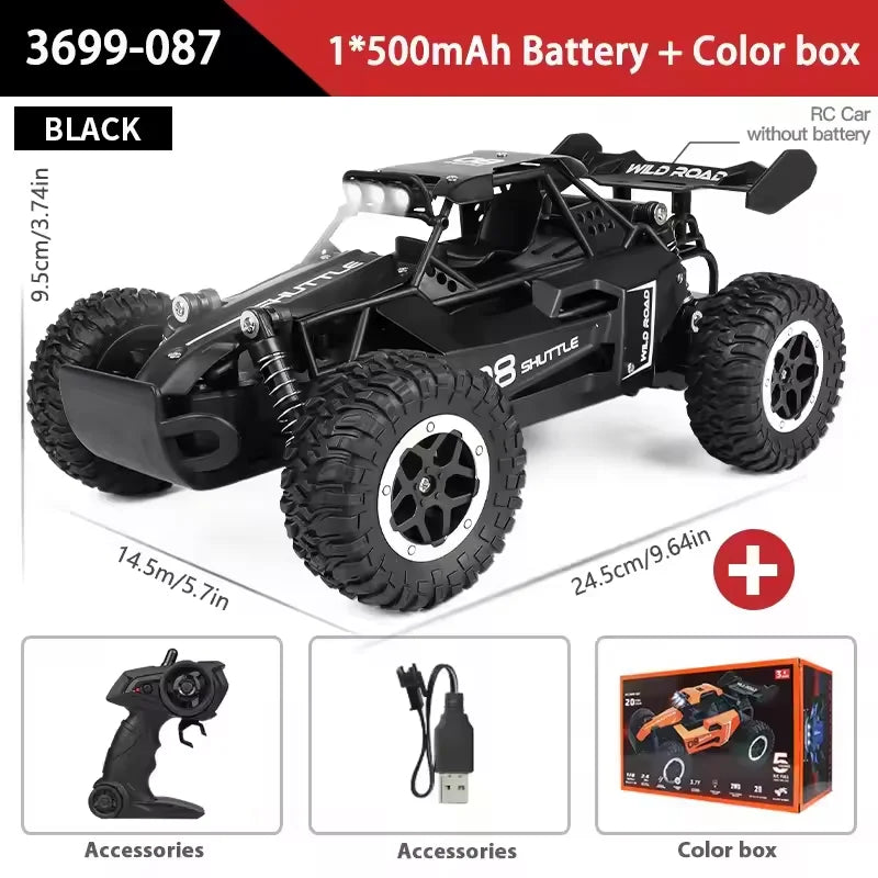 Fast RC Monster Truck | 1:16 Scale, 20KM/H