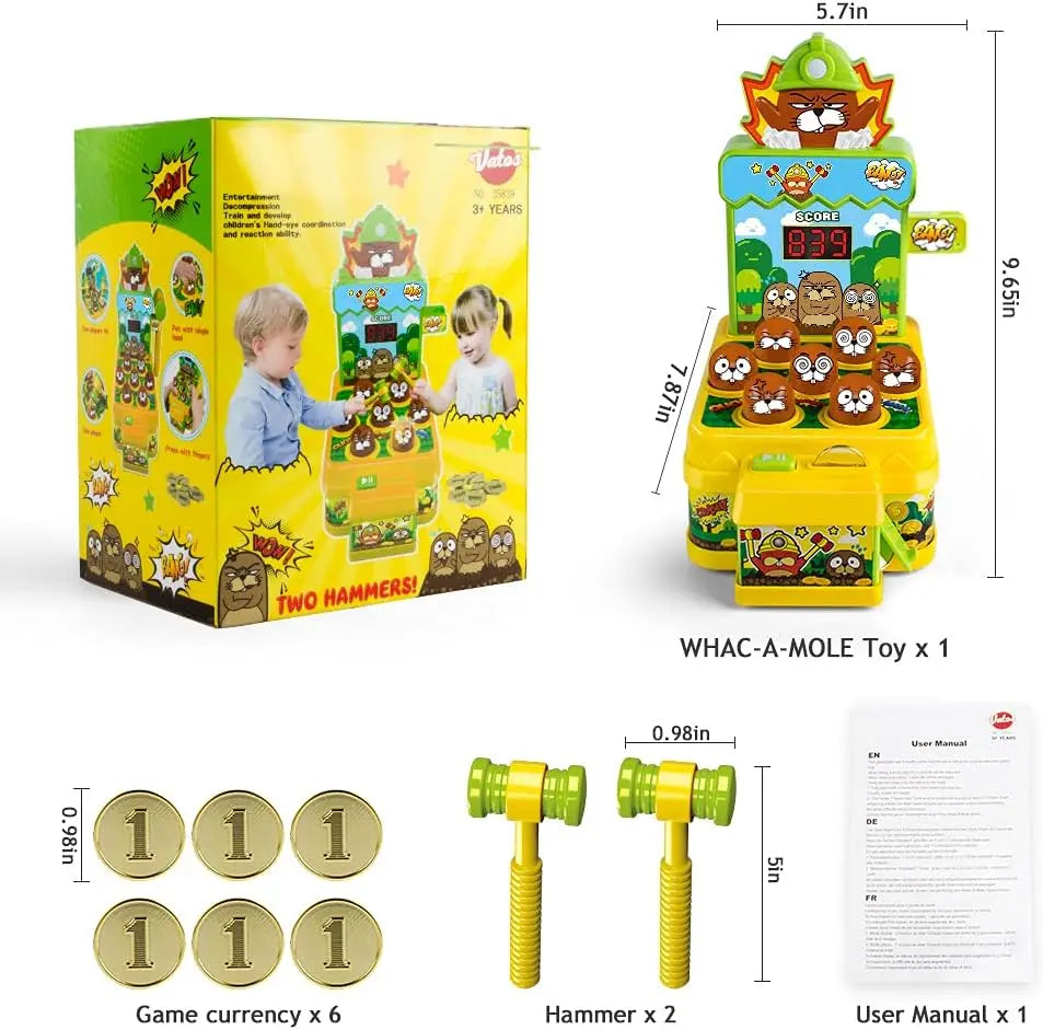 Whack-A-Mole Electronic Arcade Game