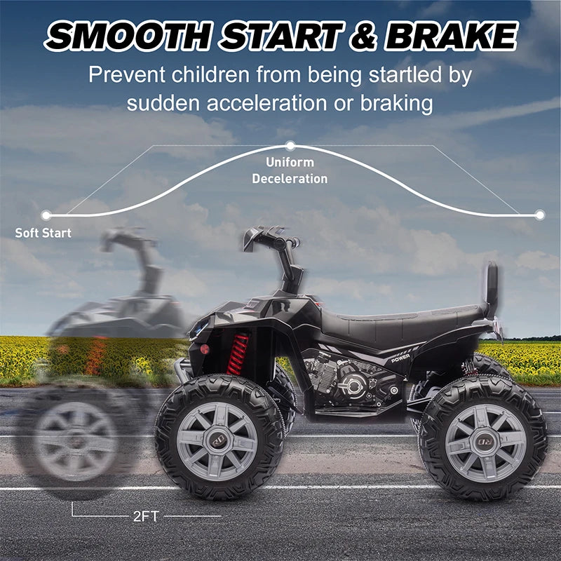 24V Kids ATV 4-Wheeler with Suspension