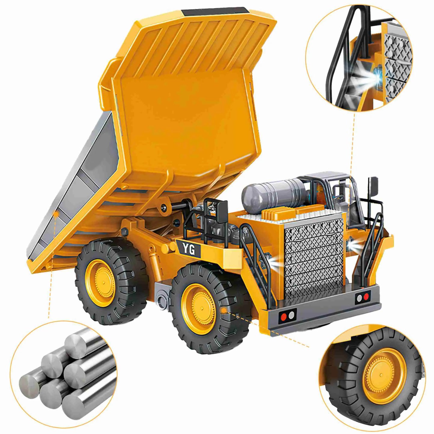 Kids RC Construction Dump Truck