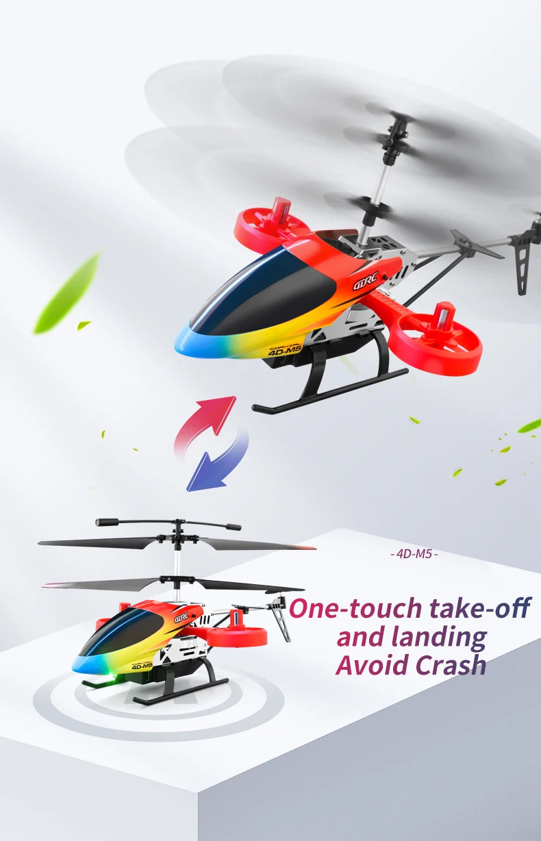 Metal RC Helicopter with Altitude Hold