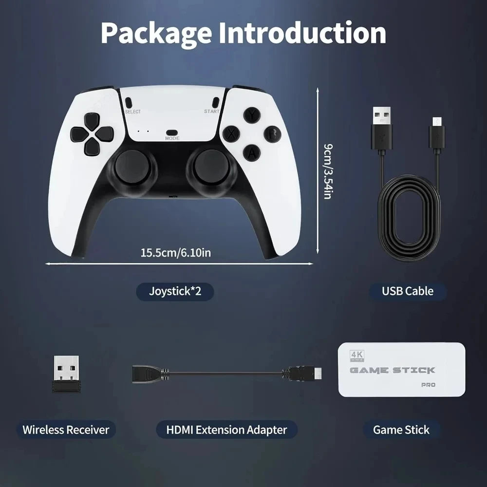 Game Stick with Built-In Retro Games