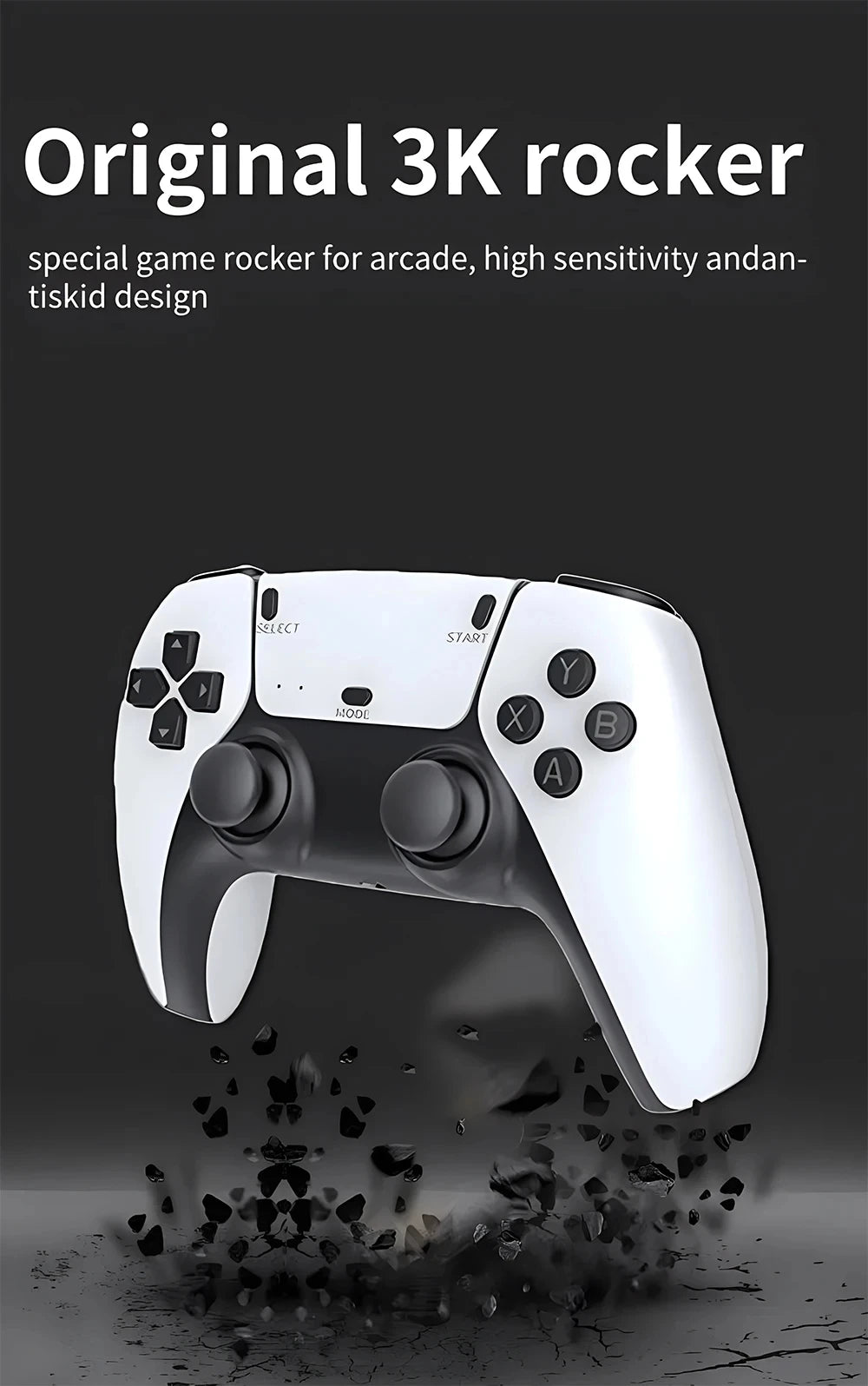 Game Stick with Built-In Retro Games