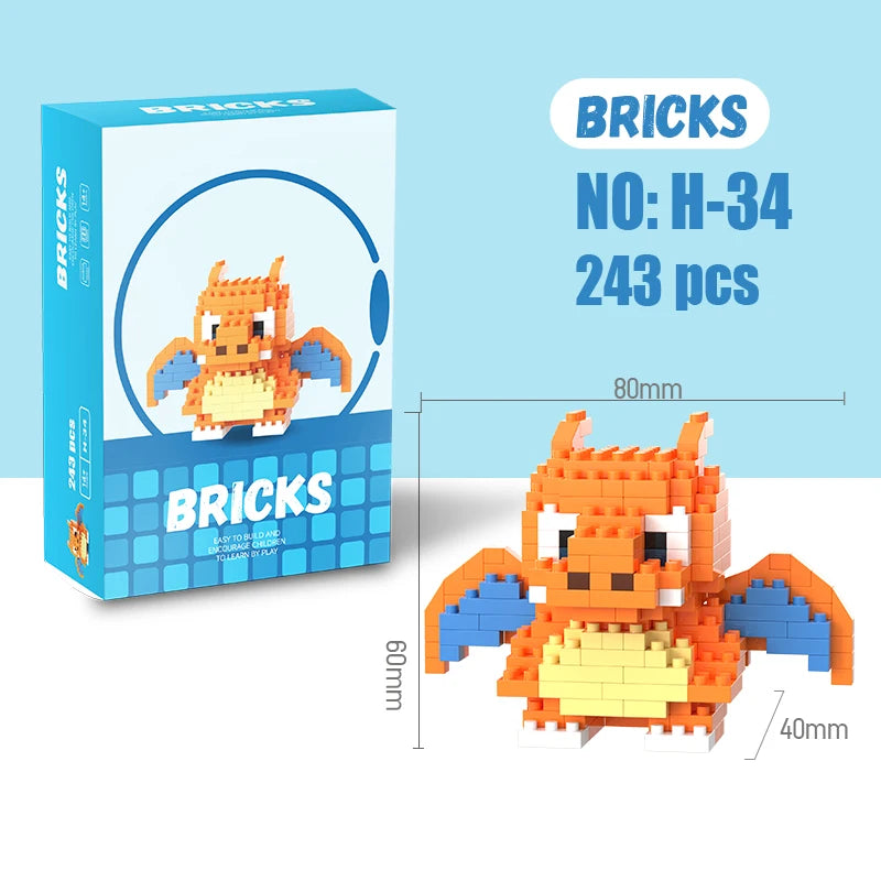 Pokémon Micro Building Block Set