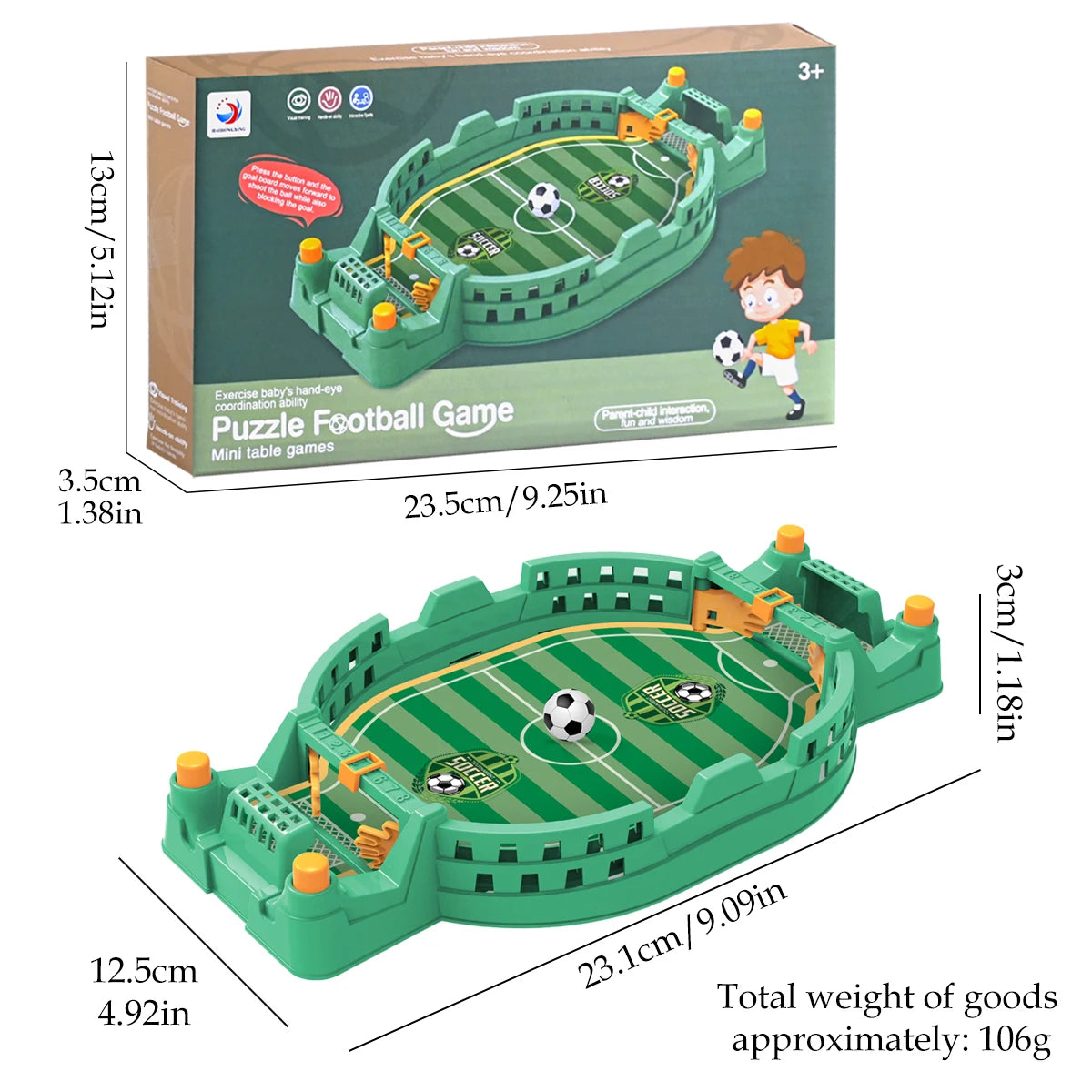 Desktop Soccer Game for Two Players