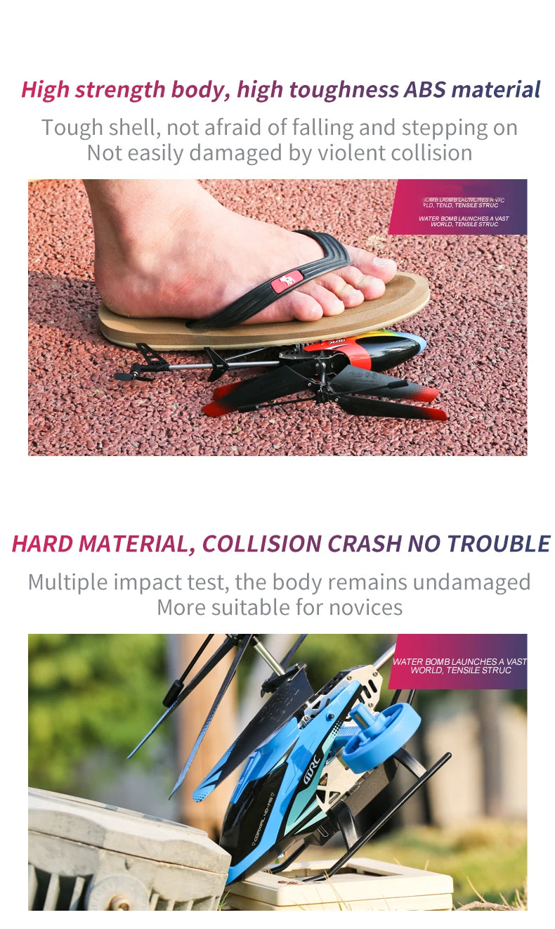 Metal RC Helicopter with Altitude Hold