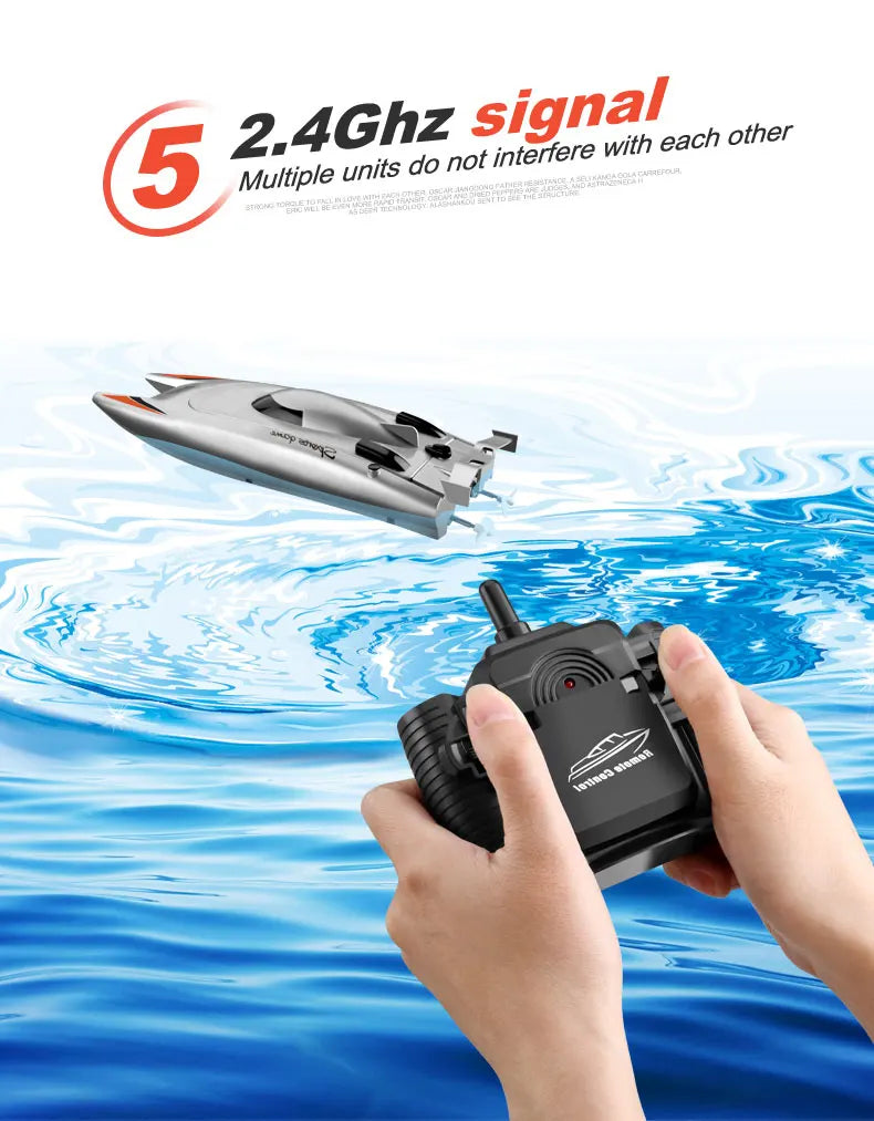 High Speed RC Boat | 30KM/H, Waterproof, RC