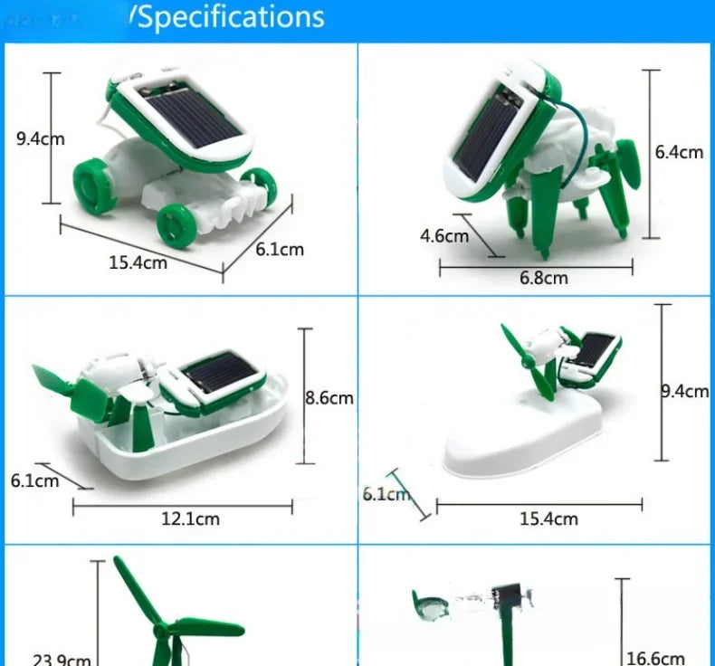 Joylab Solar Assembly Robot Set