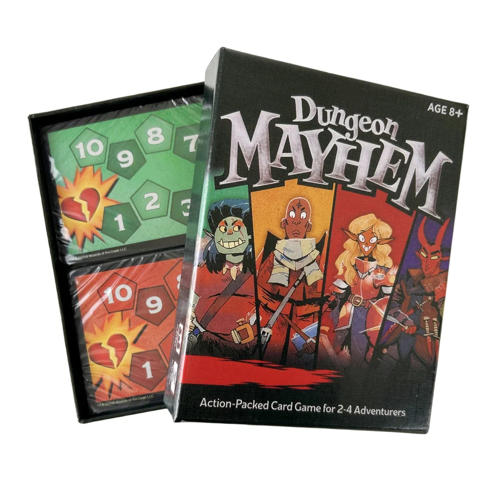 Dungeon Mayhem – Fast D&D Card Battle Game