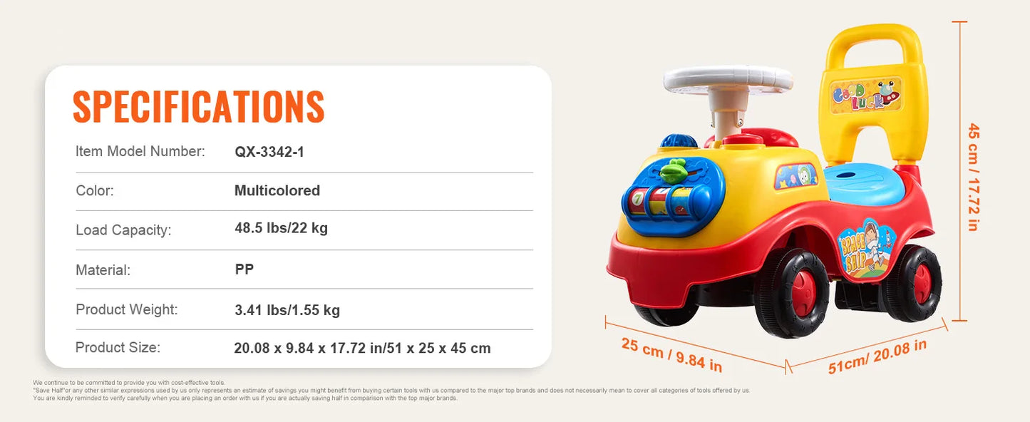 Baby Push Car Ride-On
