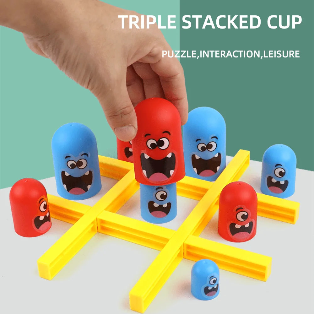 3D Tic Tac Toe Strategy Game – Gobblet Style