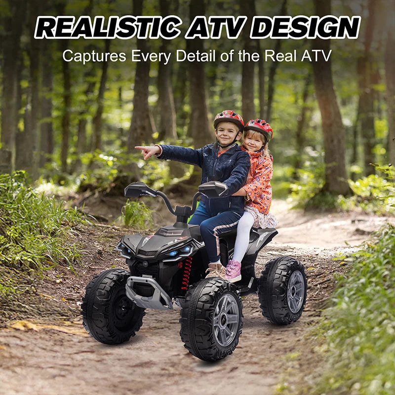 24V Kids ATV 4-Wheeler with Suspension