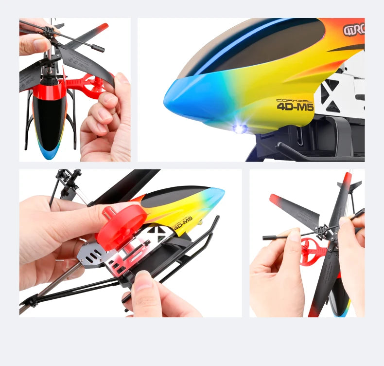 Metal RC Helicopter with Altitude Hold